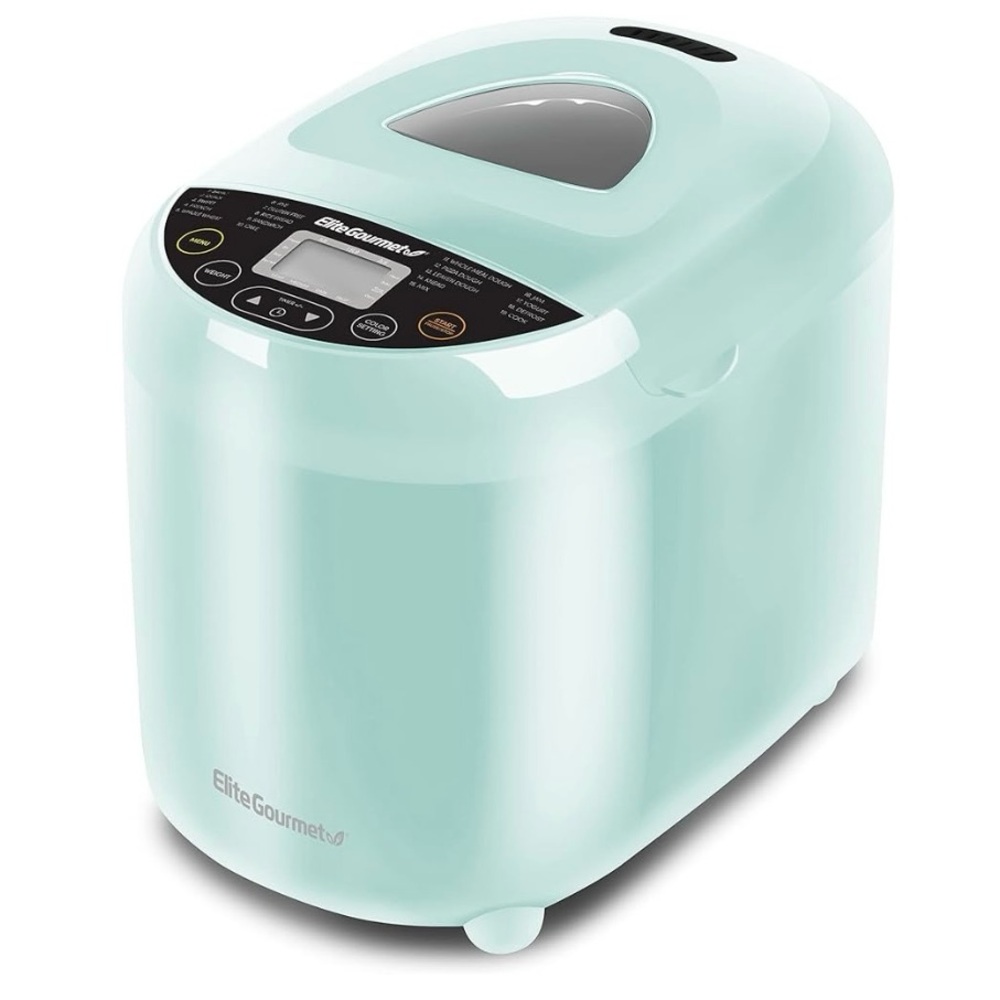 Elite Gourmet Mint Bread Maker New In Box